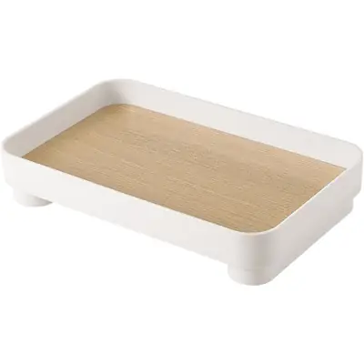 Nordic Wooden Cosmetic Storage Tray 24x15cm