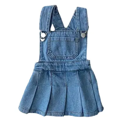 Denim Suspender Skirts for Girls Autumn New Arrival