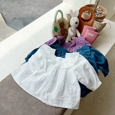 Girls T-Shirts Spring Autumn 25 Kids 3-8Yrs