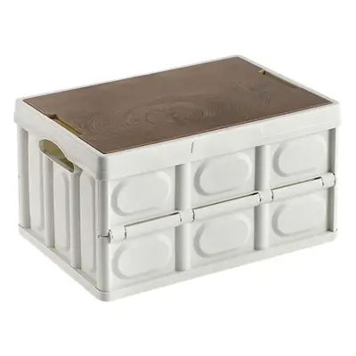 Foldable Camping Storage Box Black 42cm