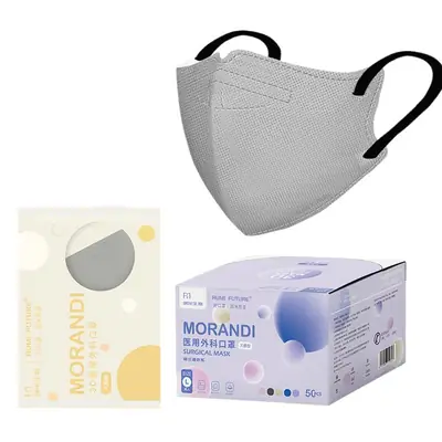 3D Morandi Disposable Mask Three-Layer Protective Net