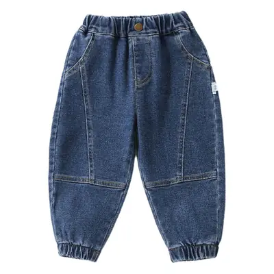 Children's Blue Denim Shorts 2023 Spring Autumn
