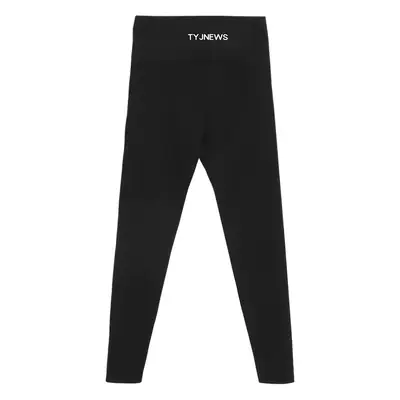 Girls Black Shark Leggings 2025 Autumn Warm Non-Slip