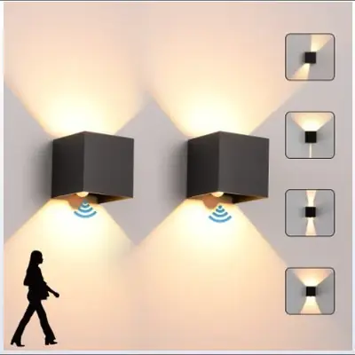 5.8m² 12W White LED Wall Lamp Outdoor Waterproof