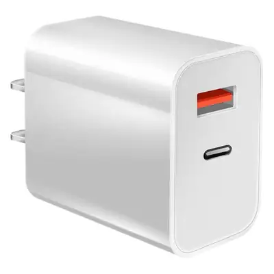 Dual Port Fast Charging Charger for iPhone 8-14