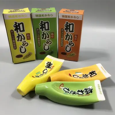 New Squeezed Mustard Bottle Shape Dish