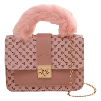 Women's Mao Mao Chain Bag White Gold Pattern