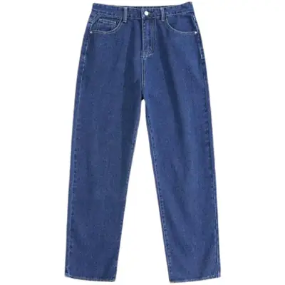 Men's Loose Straight Jeans Spring Autumn New