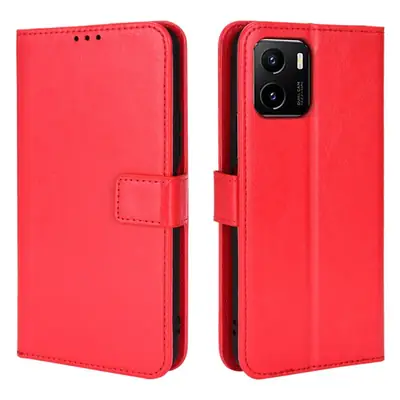 Vivo Y01 Leather Flip Card Lanyard Case Olive Gold