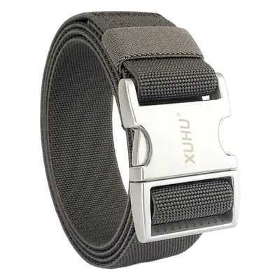 Men's Tan Tactical Aluminum Buckle Belt Quick Release