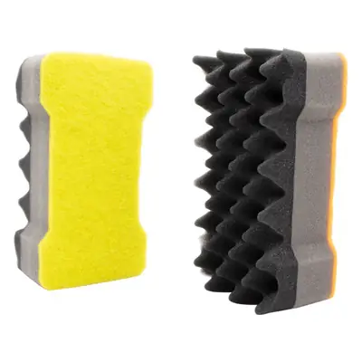Extra Large Double-Sided Car Wash Sponge I-Shaped Wave