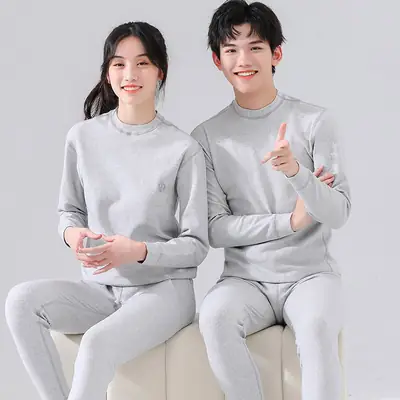 Autumn Winter Boys Girls Gray Sweatpants Set