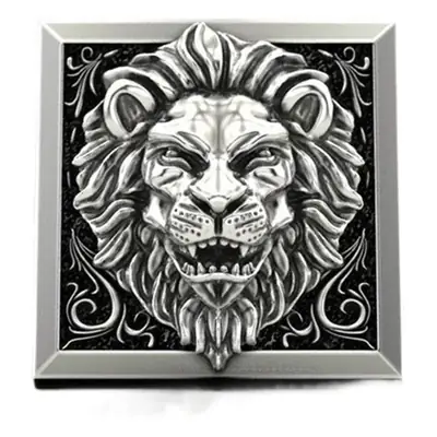 Lion Embroidered Cross-Border Ring for Men