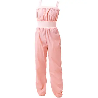 Children's Strap Waist Ballet Pants Light Gray