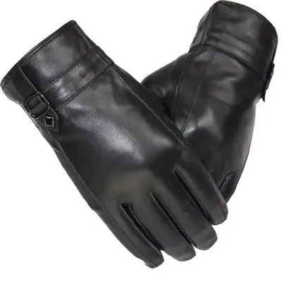 Men's touch screen gloves autumn and winter students driving thickened riding warm cotton gloves processing outdoor wholesale foreign trade