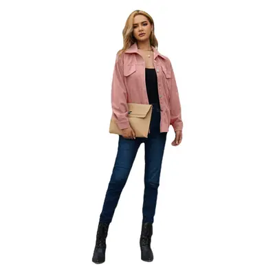 Women's Cross-Border Corduroy Jacket & Shirt Set All Color