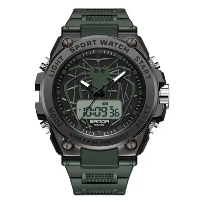 Sanda Men's Digital Sport Watch Waterproof Black
