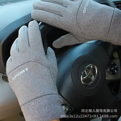Men's Fleece Weatherproof Gloves Winter Warm Winter Use
