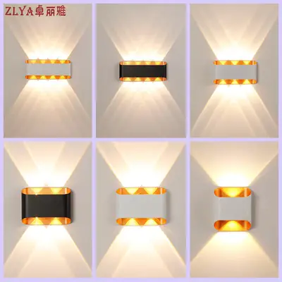 Cross-border LED Wall Lamp Up Down Waterproof Villa Outdoor