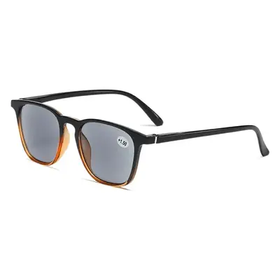 Trendy Gray UV Blocking Sun Glasses Classic Large Frame