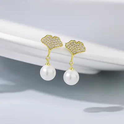 Pearl & Diamond Earrings for Women