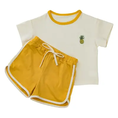 2025 Korean Style Girls Suit Embroidered Shorts Set