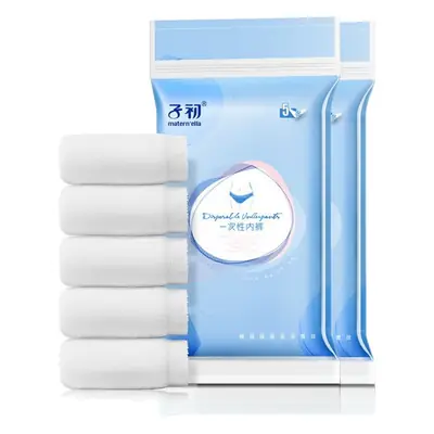 Zichu Disposable Underwear Cotton Travel Maternal Pregnancy Wash Free Large Size