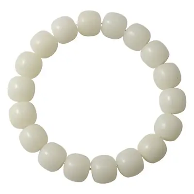White Jade Bodhi Hand String Bracelet for Men Women