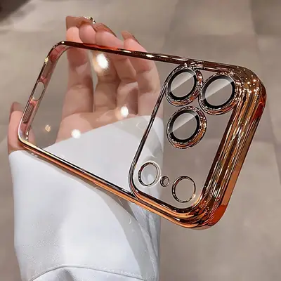 Apple iPhone 16 Pro Full-Cover Protective Case with Lens Film