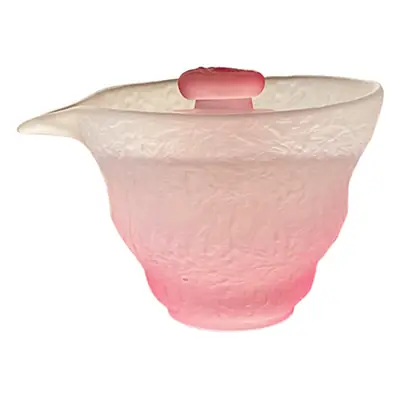 Pink Crystal Tea Cup Cover Bowl Set