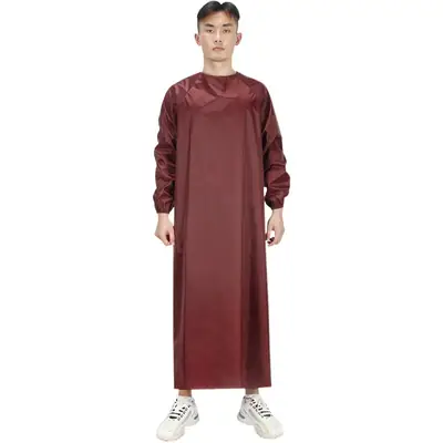 Men Women Waterproof Long Sleeve Kitchen Oil Proof Work Clothes