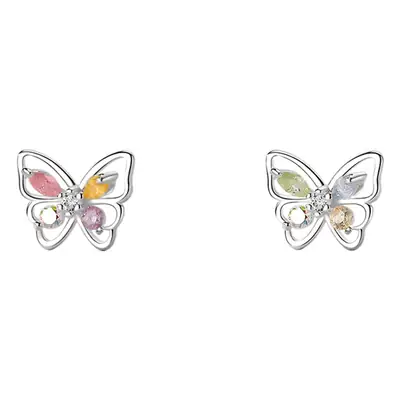 925 Sterling Silver Butterfly Earrings for Women