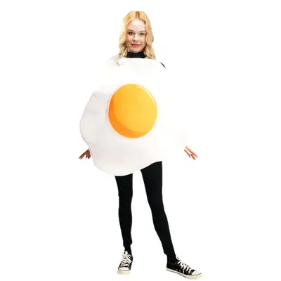 Poached Egg Bacon Party Costume for Men Women