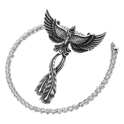 National Tide Explosive Phoenix Necklace for Men Women