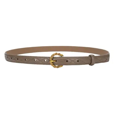 Women's Diamond Pin Buckle Belt Brown All Match