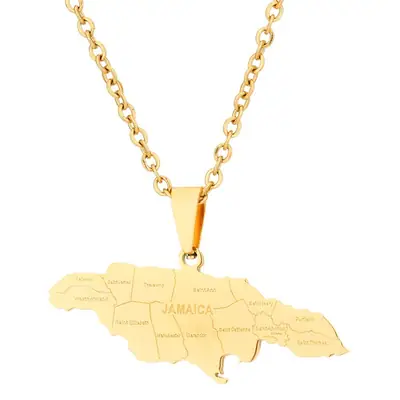 Stainless Steel Geometric Teeth Necklace for Couples Ethnic Style