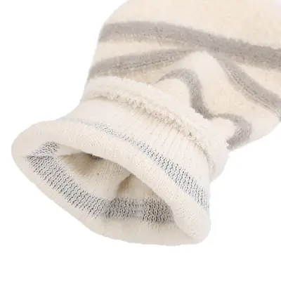 Soft Skin-Free Striped Linen Towel Mud Rubber
