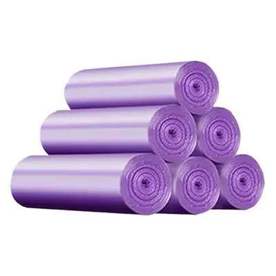 Purple Plastic Garbage Bag 150x45cm Non Toxic