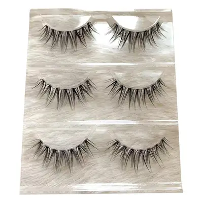 False Eyelashes Super Photogenic Fishtail Swallowtail Transparent Manga Style