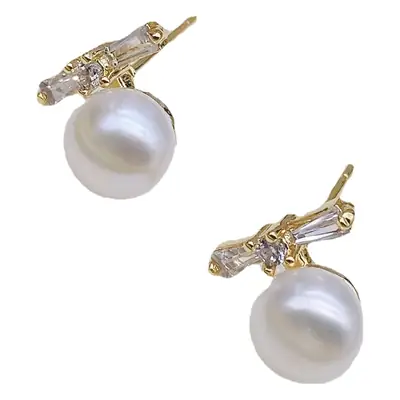 Pearl Earrings for Women - Natural Freshwater Style