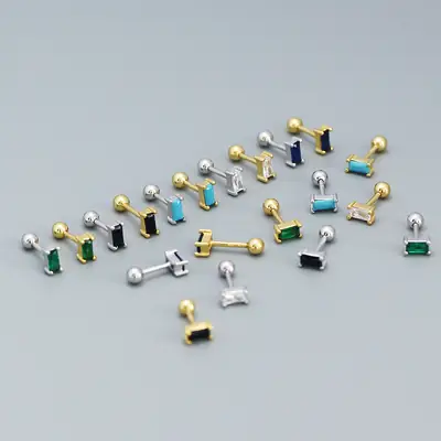 YH0505 Zircon Earrings Gold Chain Dangle for Women