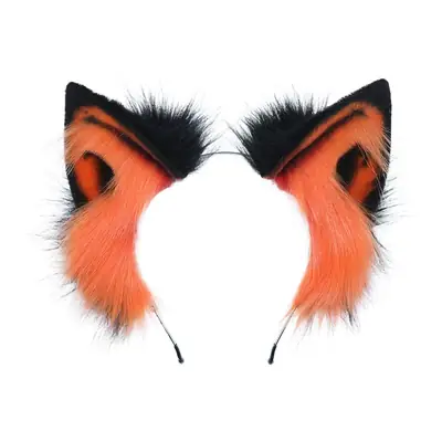 Halloween Hair Accessories Holy Beast Ear Plush Hair