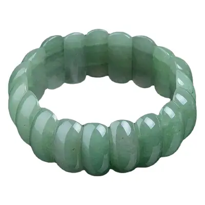 Natural Jade Bracelet Green High Old Beads India