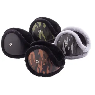 Warm Camouflage Earmuffs for Men Winter Riding