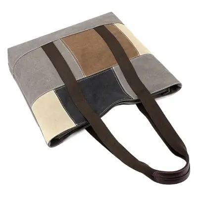 Vintage Canvas Shoulder Bag Large Capacity Women