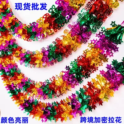 Cross-Border Christmas Decor Garland 2025
