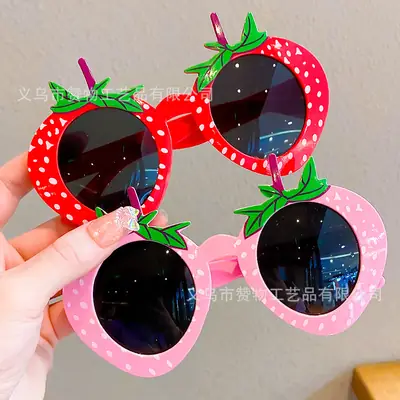 Super Cute Strawberry Party Glasses for Women
