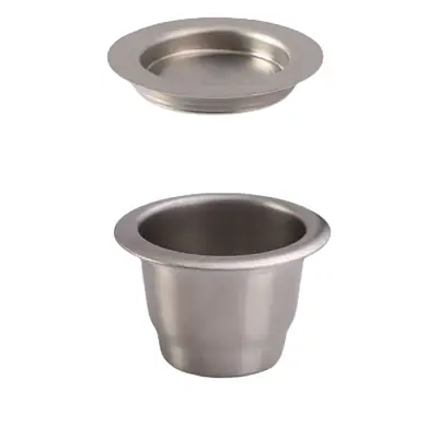 Stainless Steel Coffee Capsule Reusable Filling Cup