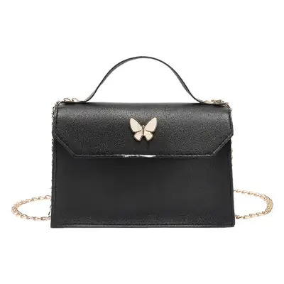 Black Butterfly Mini Shoulder Bag for Women 2022
