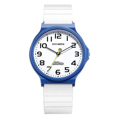 ZGO Minions Waterproof Mute Quartz Watch for Students